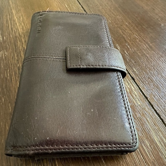 Fossil wallet + check cover - Picture 8 of 9